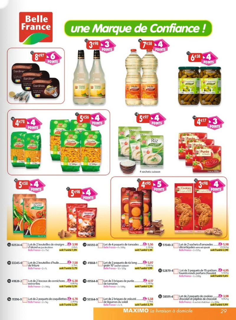 Maximo catalogue du 22/05 – page 29