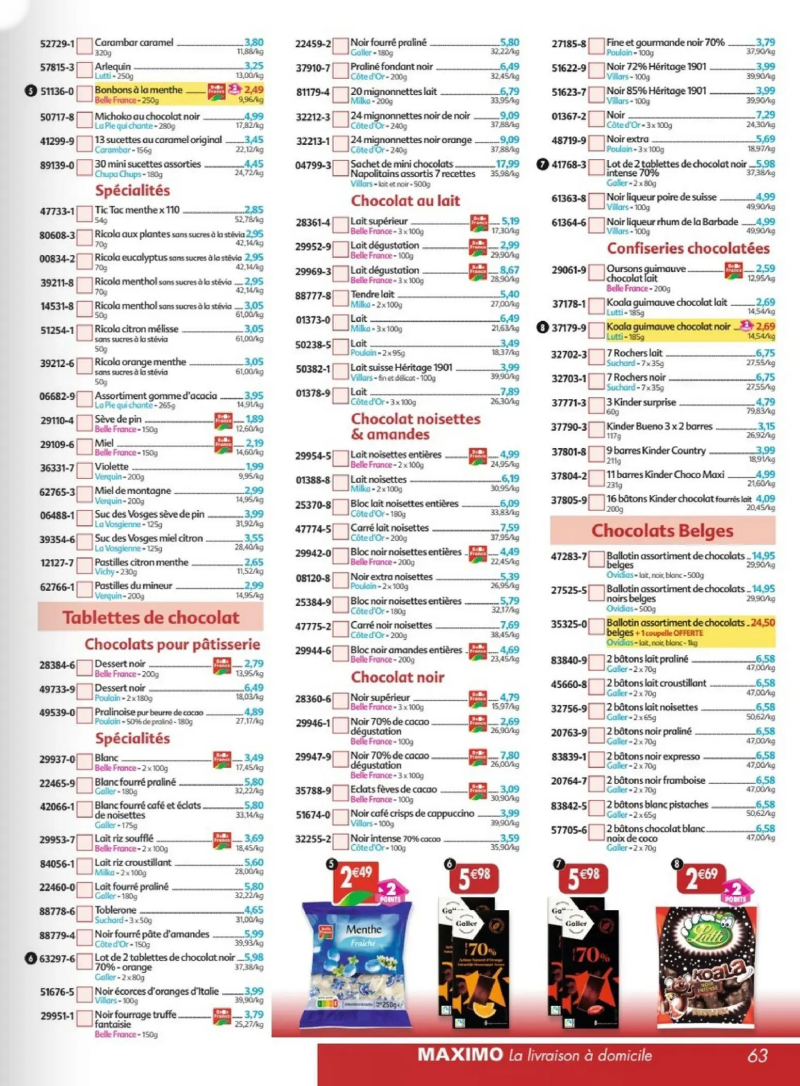 Maximo catalogue du 22/05 – page 63