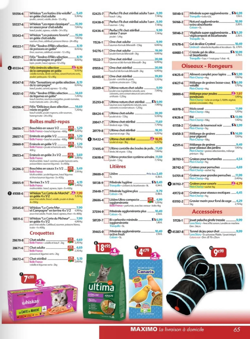 Maximo catalogue du 22/05 – page 65