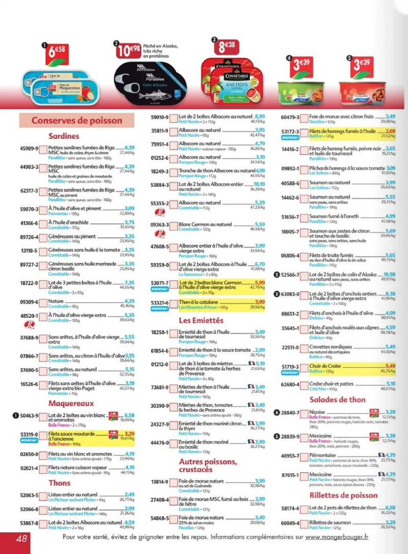 Maximo catalogue du 22/05 – page 48