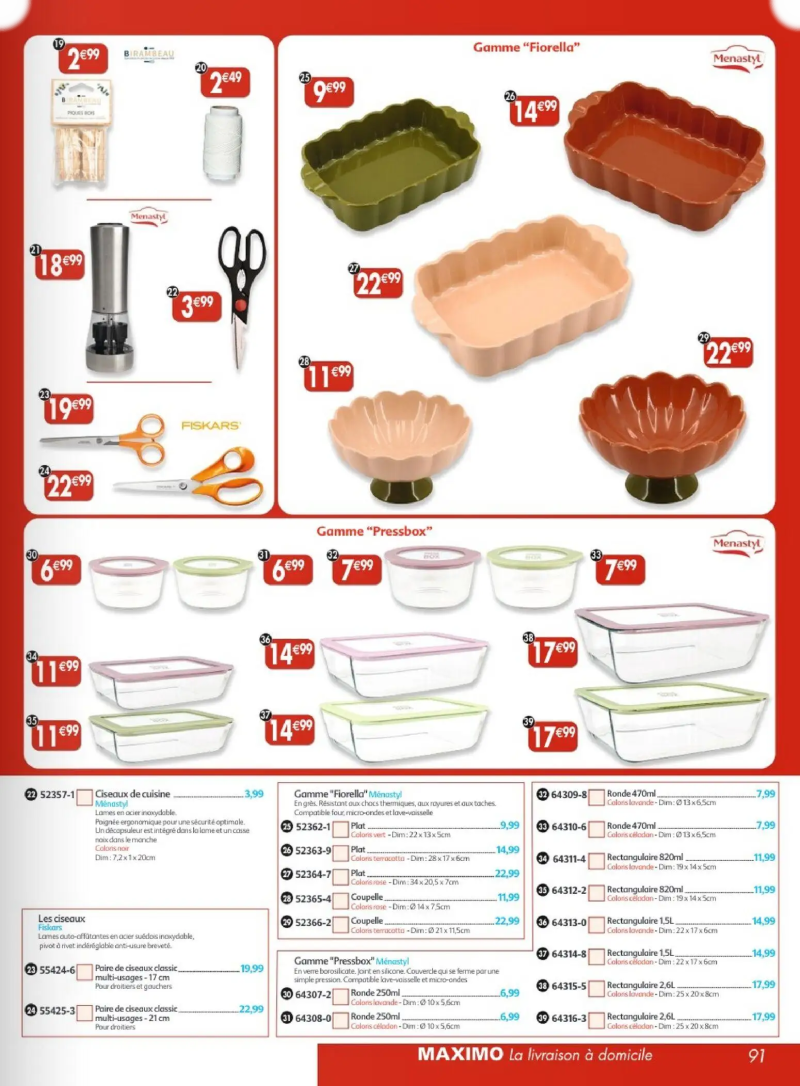 Maximo catalogue du 22/05 – page 91