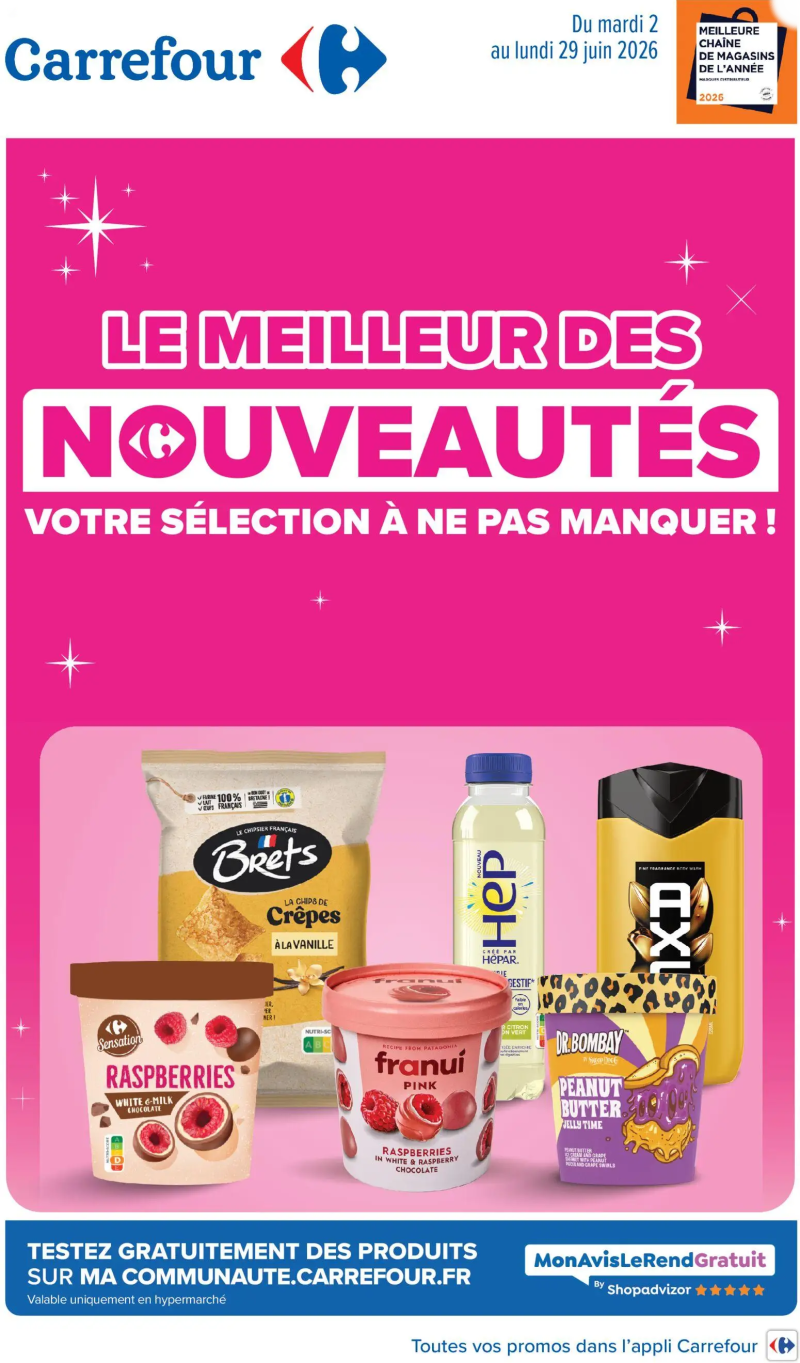 Carrefour catalogue du 02/06 – page 1