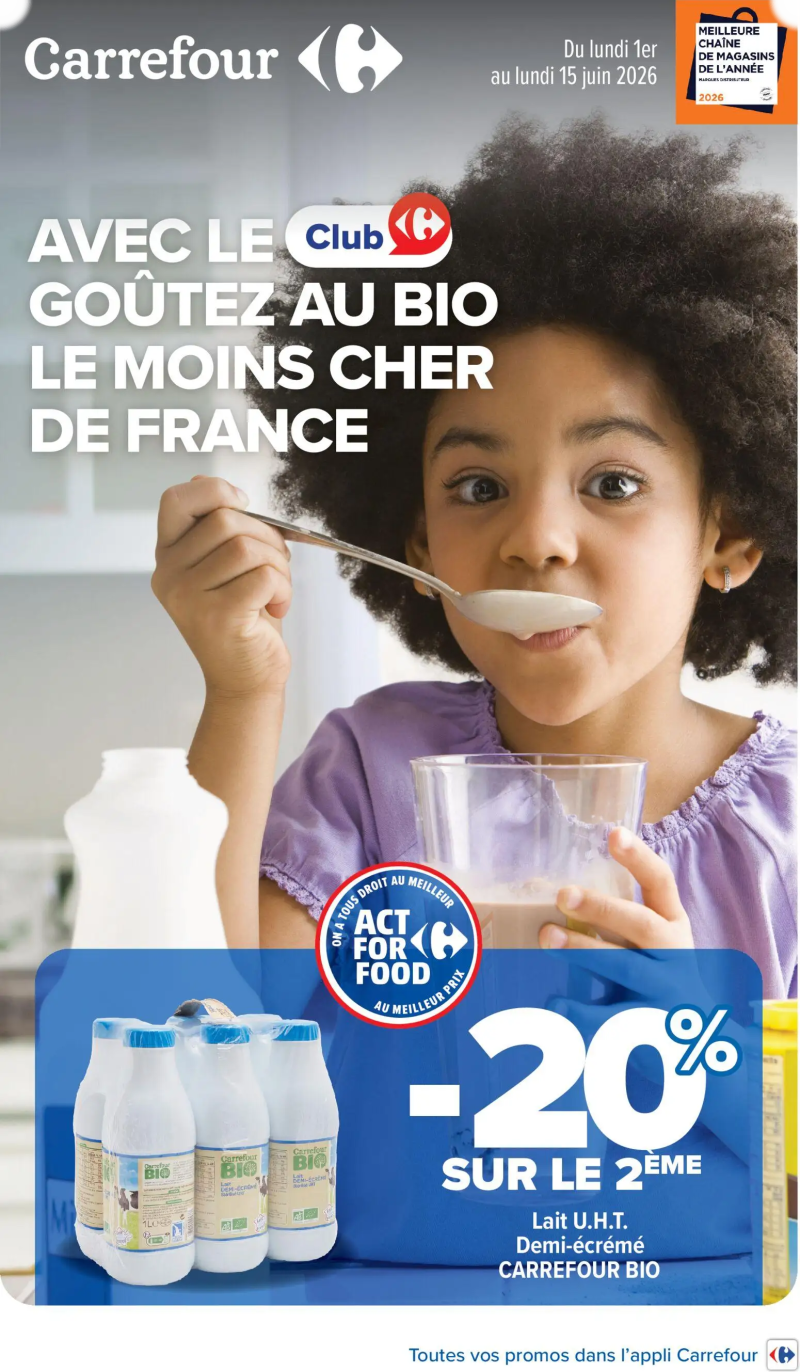 Carrefour catalogue du 01/06 – page 1