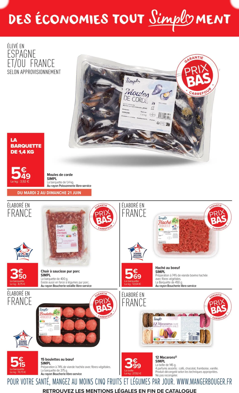 Carrefour Market catalogue du 01/06 – page 3