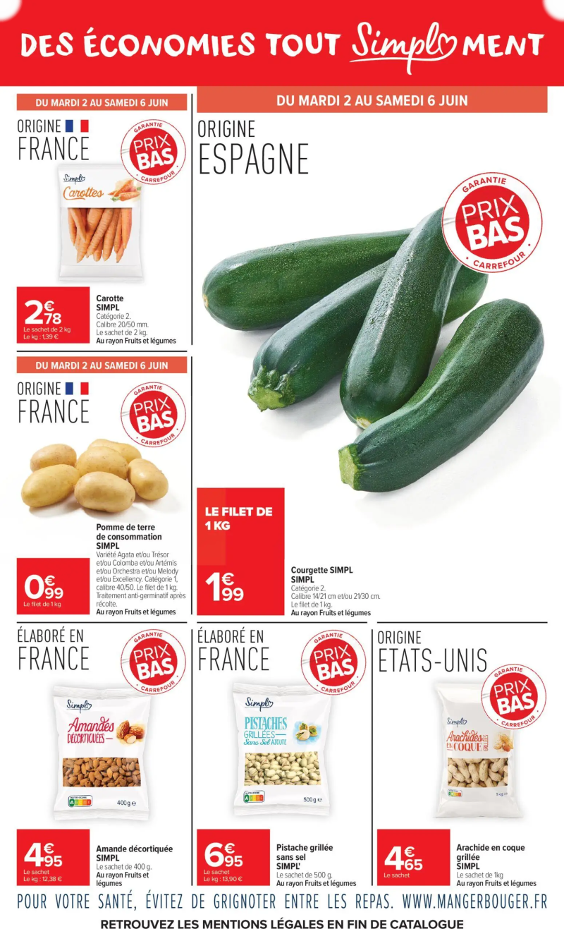 Carrefour Market catalogue du 01/06 – page 2