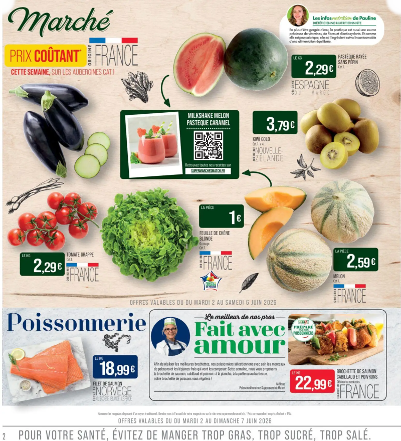 Supermarchés Match catalogue du 02/06 – page 2