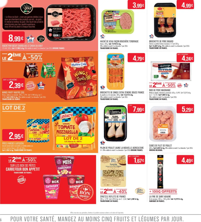 Supermarchés Match catalogue du 02/06 – page 6