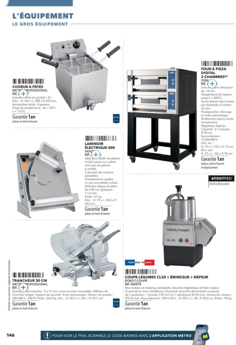 Metro catalogue du 28/05 – page 146