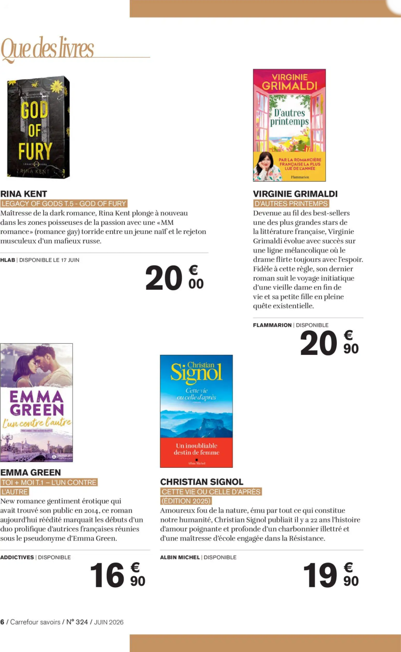 Carrefour Contact catalogue du 01/06 – page 6