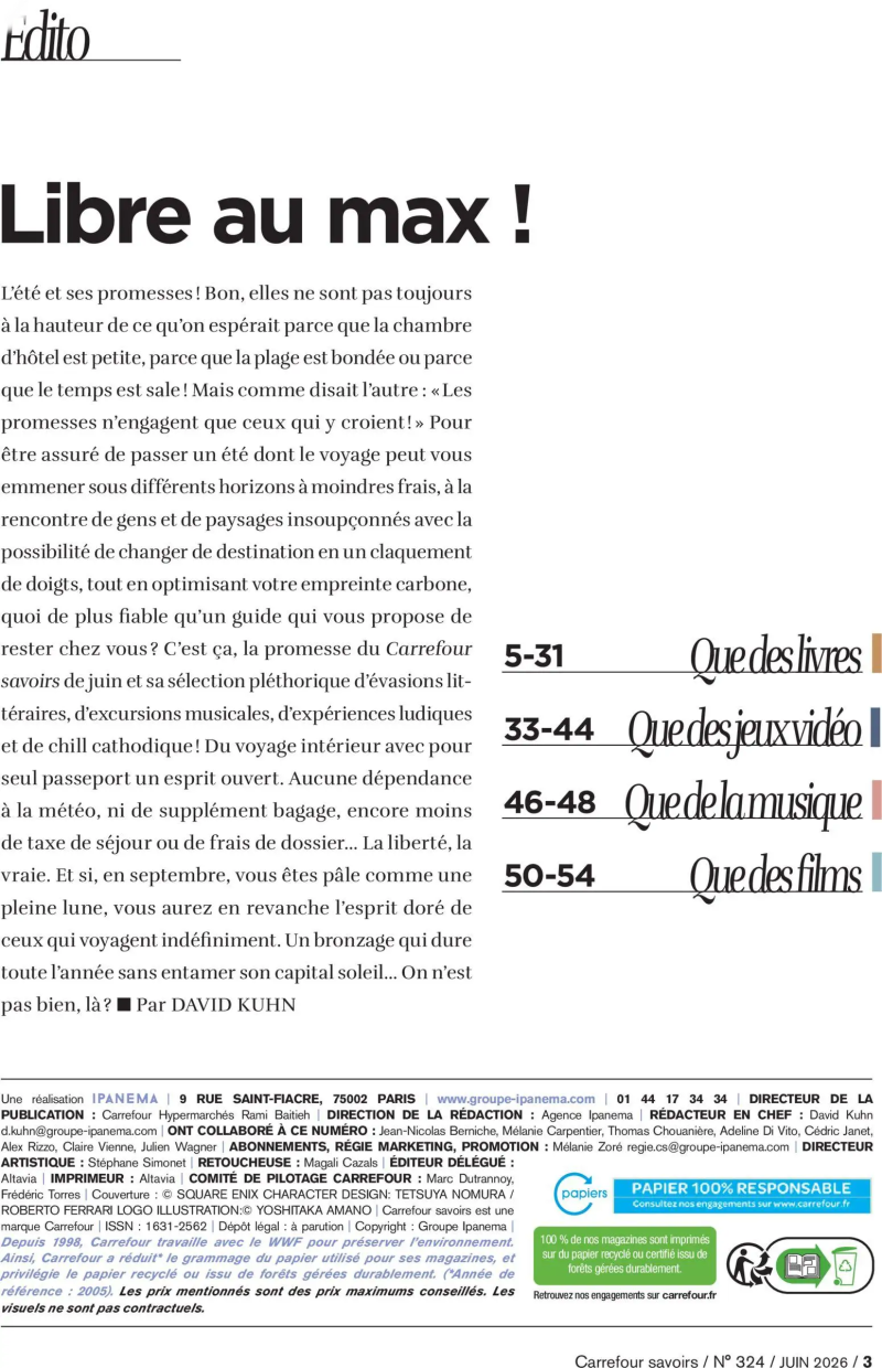 Carrefour Contact catalogue du 01/06 – page 3