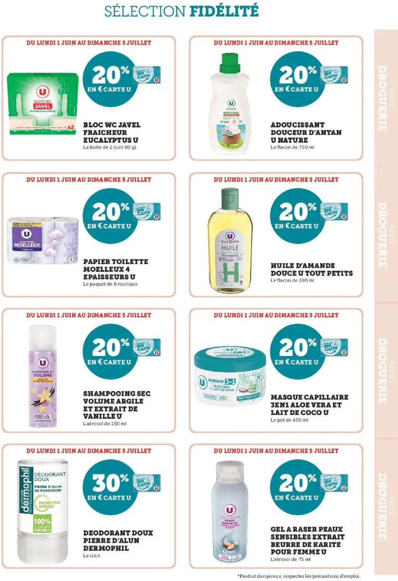 Super U catalogue du 01/06 – page 9
