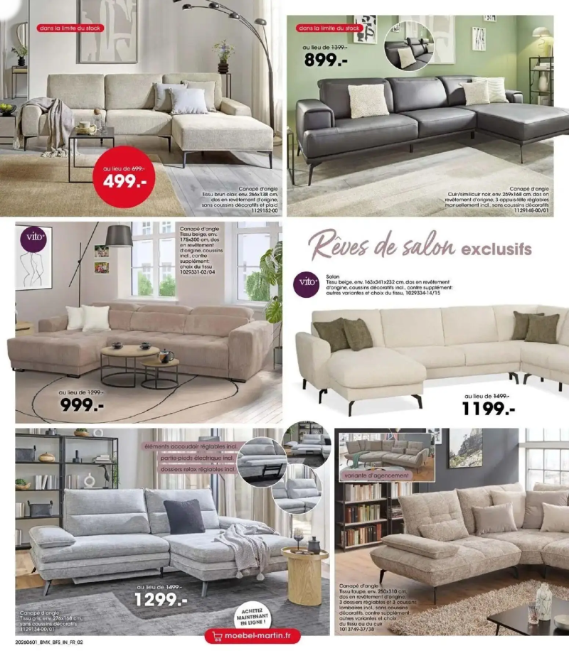Mobel Martin catalogue du 01/06 – page 2