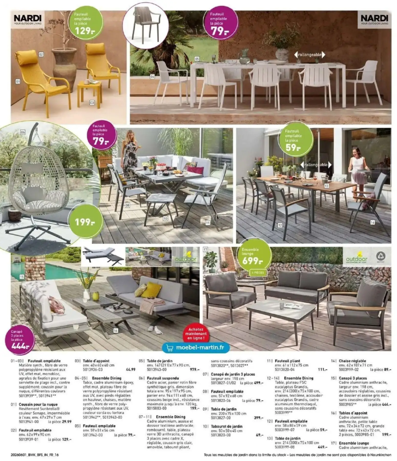Mobel Martin catalogue du 01/06 – page 16
