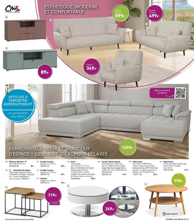 Mobel Martin catalogue du 01/06 – page 19
