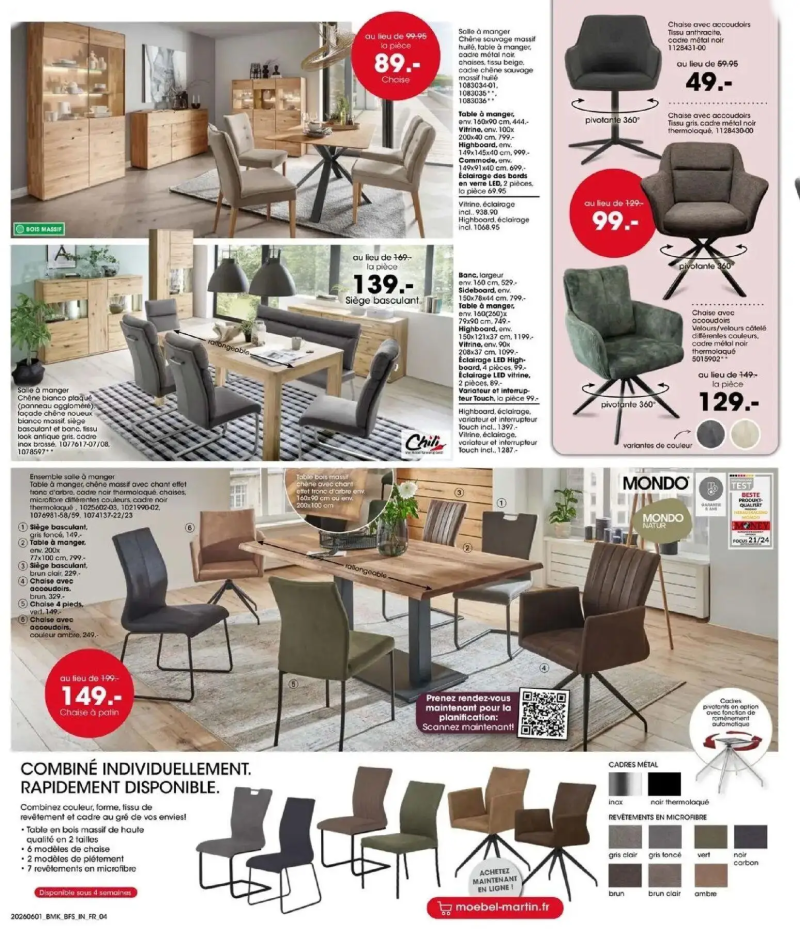 Mobel Martin catalogue du 01/06 – page 4