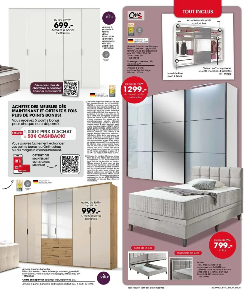 Mobel Martin catalogue du 01/06 – page 9