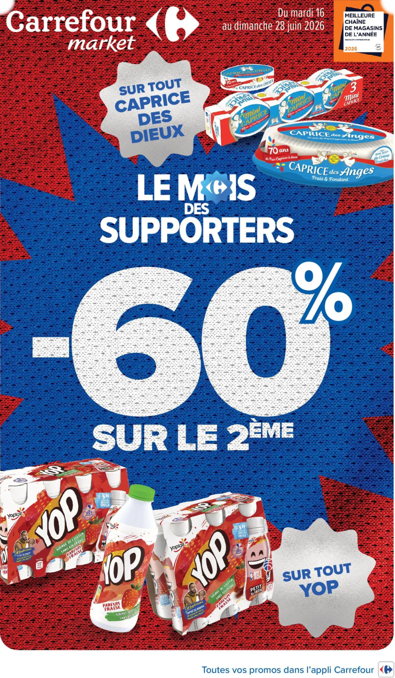 Carrefour Market catalogue du 16/06 – page 1