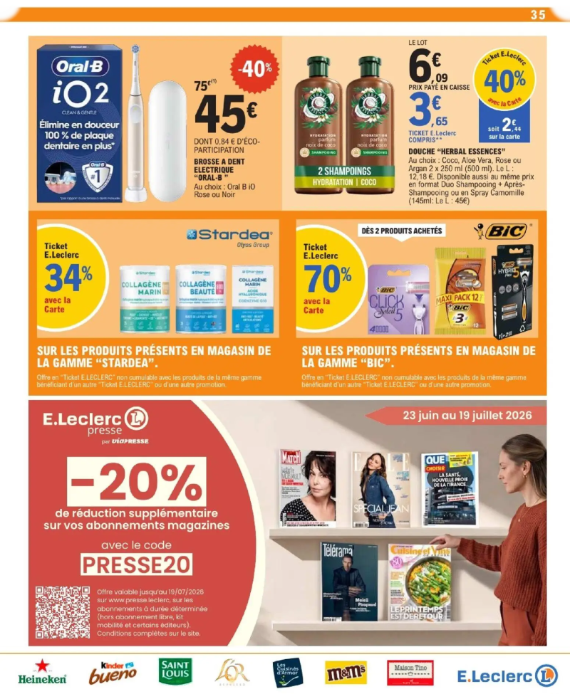 E.Leclerc catalogue du 23/06 – page 35