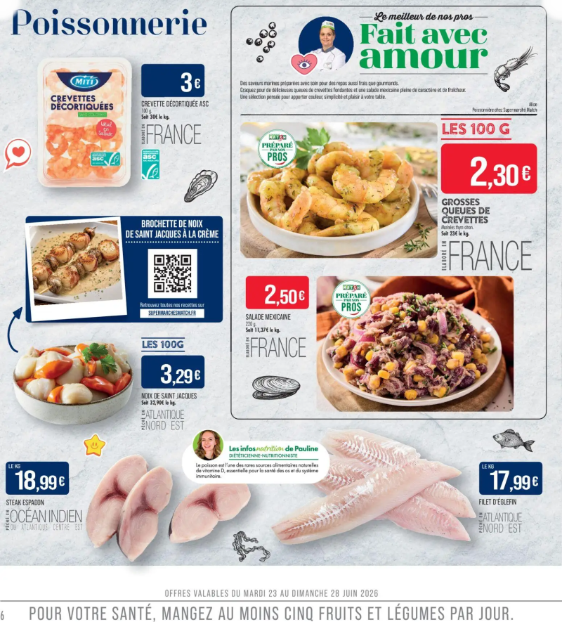 Supermarchés Match catalogue du 23/06 – page 6