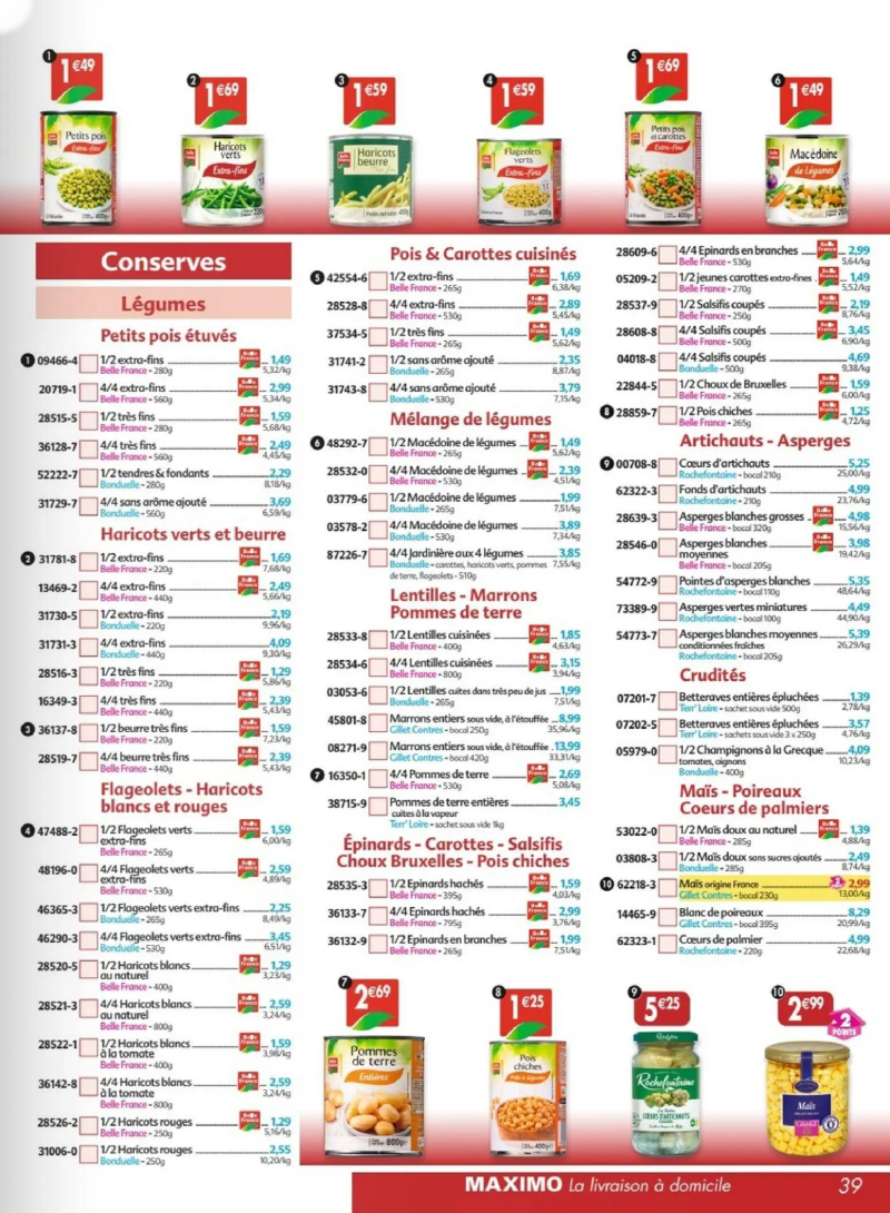 Maximo catalogue du 22/06 – page 39