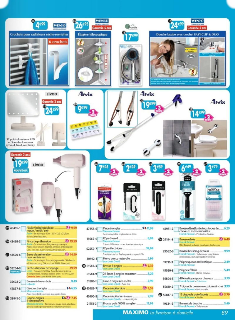 Maximo catalogue du 22/06 – page 89