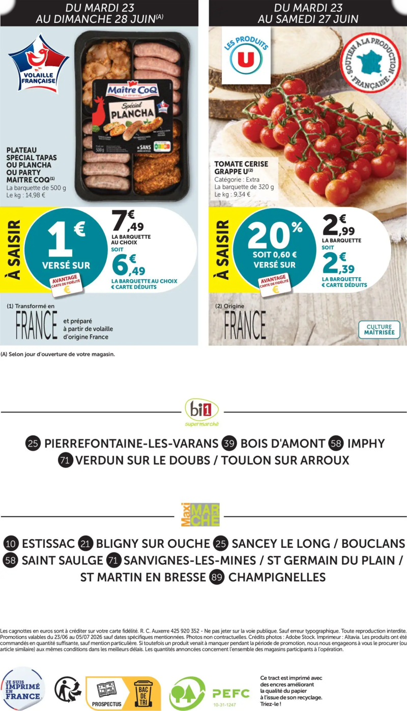 Bi1 catalogue du 23/06 – page 16