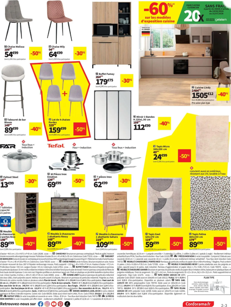 Conforama catalogue du 24/06 – page 3