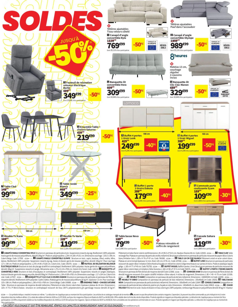 Conforama catalogue du 24/06 – page 2