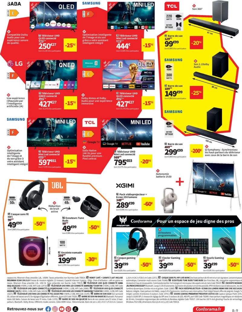 Conforama catalogue du 24/06 – page 9