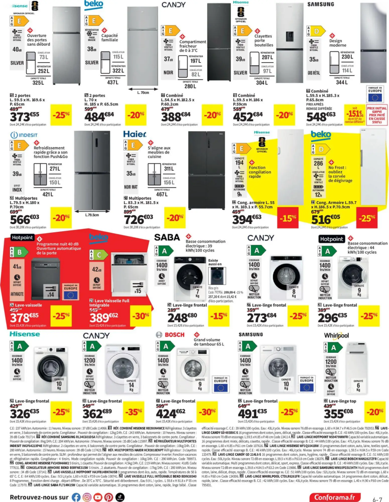 Conforama catalogue du 24/06 – page 7