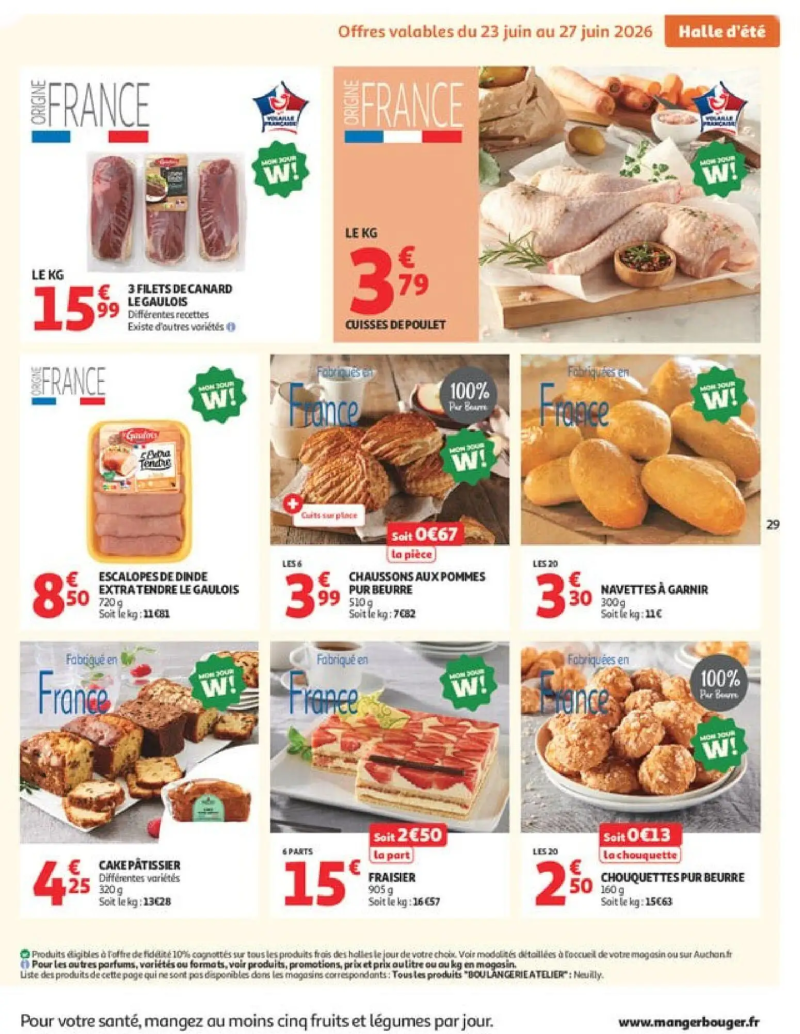 Auchan catalogue du 23/06 – page 29