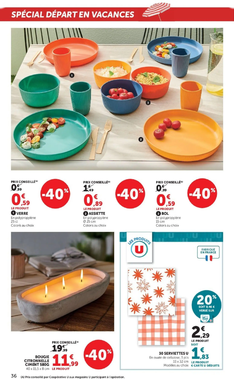 Super U catalogue du 30/06 – page 36