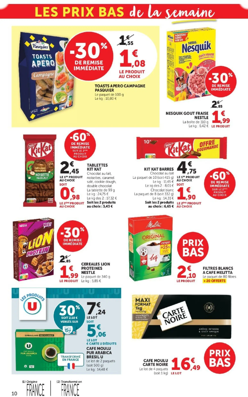 Super U catalogue du 30/06 – page 10