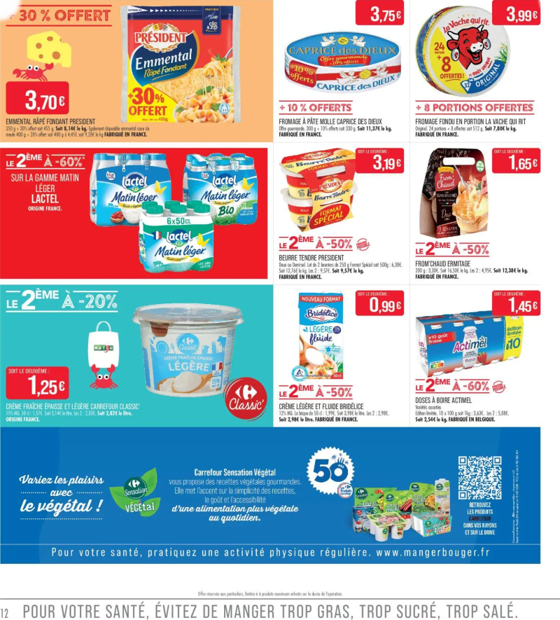 Supermarchés Match catalogue du 30/06 – page 12