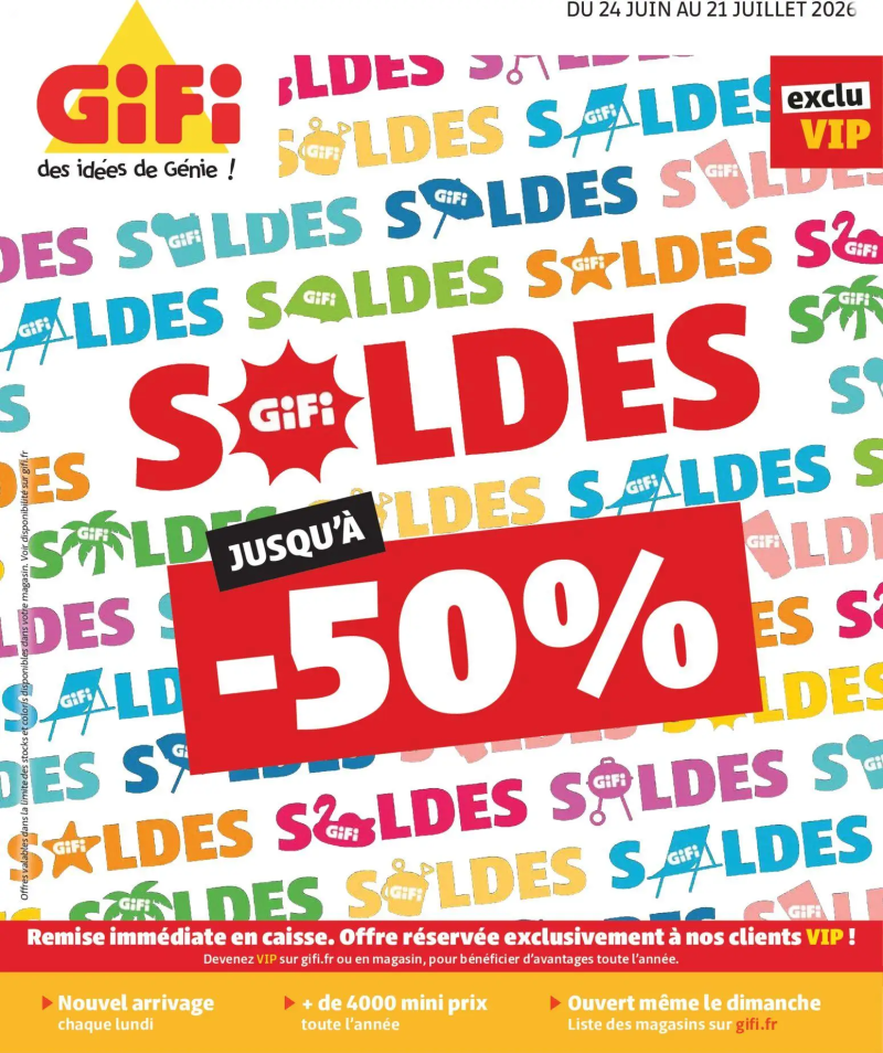 Gifi catalogue du 24/06 – page 1