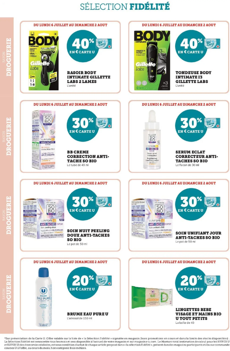 Super U catalogue du 06/07 – page 12