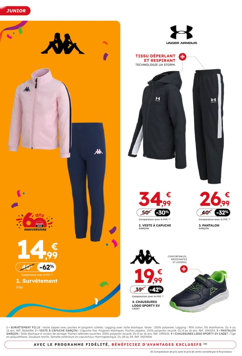 Sport 2000 catalogue du 27/07 au 21/09/2026 – page 2