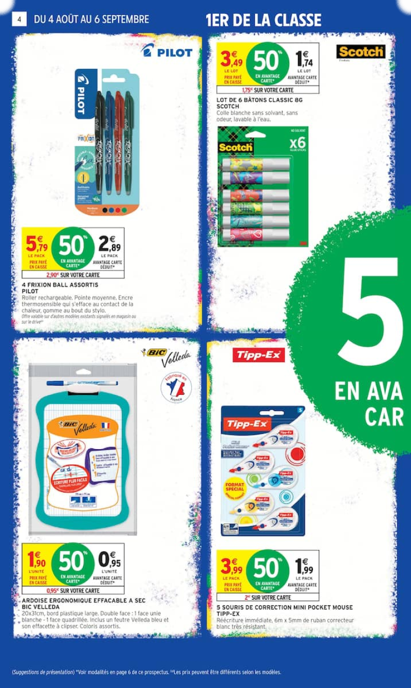 Intermarché Express catalogue du 04/08 au 07/09/2026 – page 4