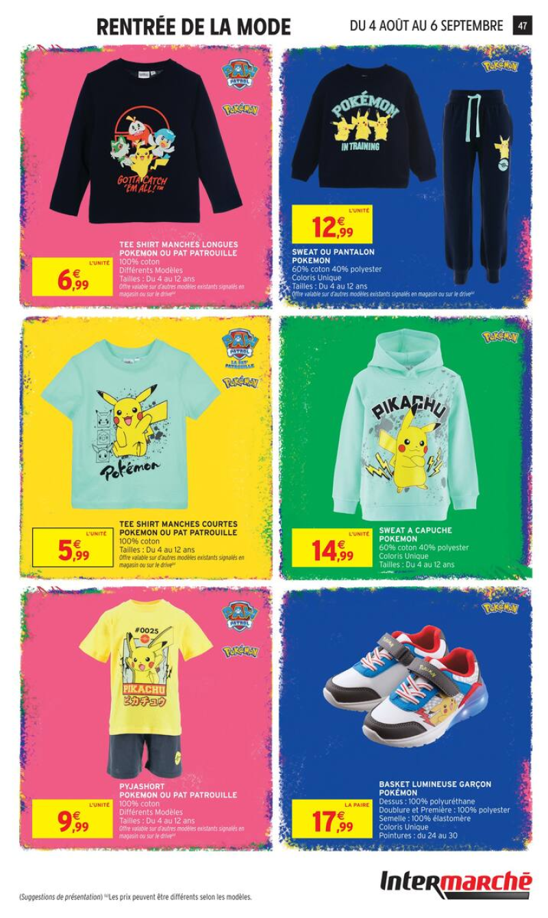 Intermarché Super catalogue du 04/08 au 07/09/2026 – page 47