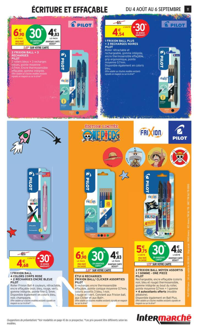 Intermarché Super catalogue du 04/08 au 07/09/2026 – page 11