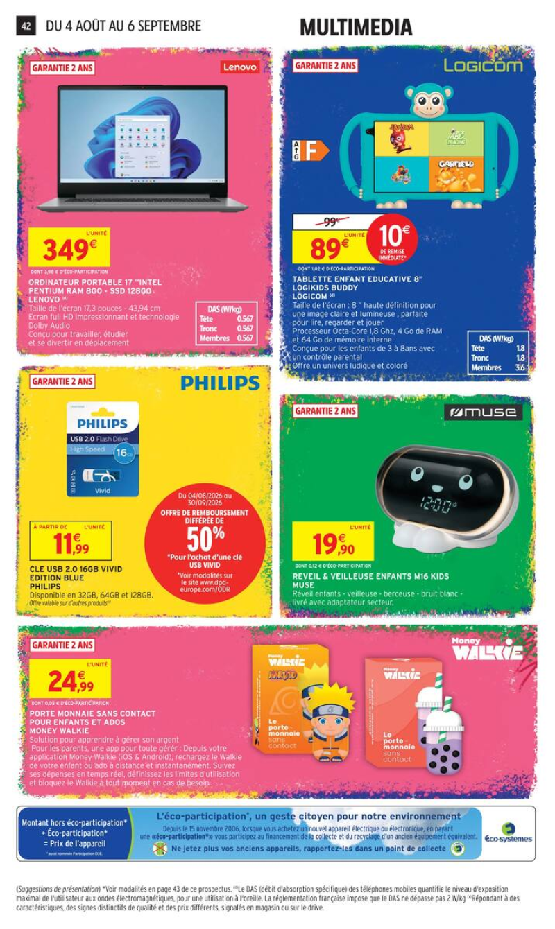 Intermarché Super catalogue du 04/08 au 07/09/2026 – page 42