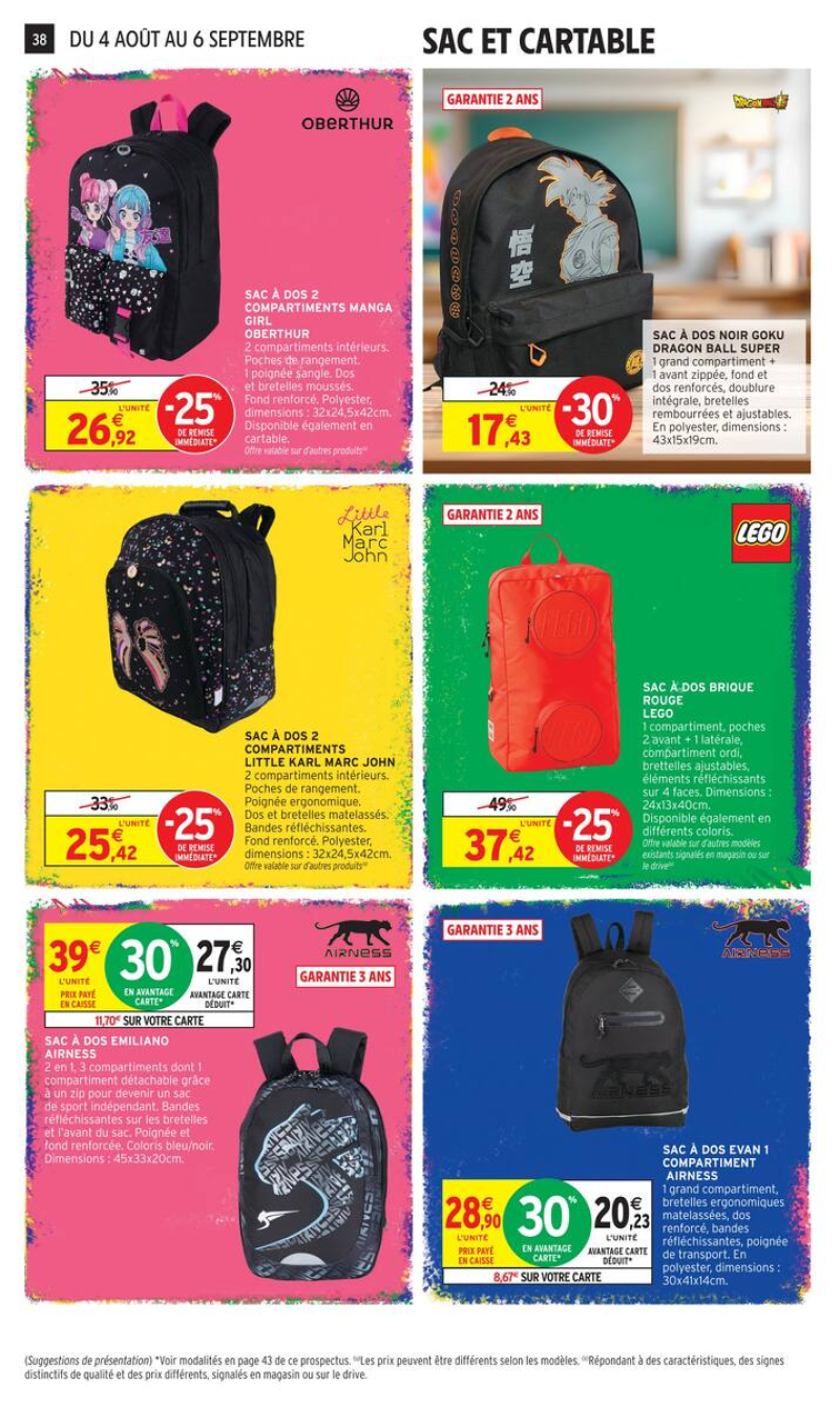 Intermarché Super catalogue du 04/08 au 07/09/2026 – page 38