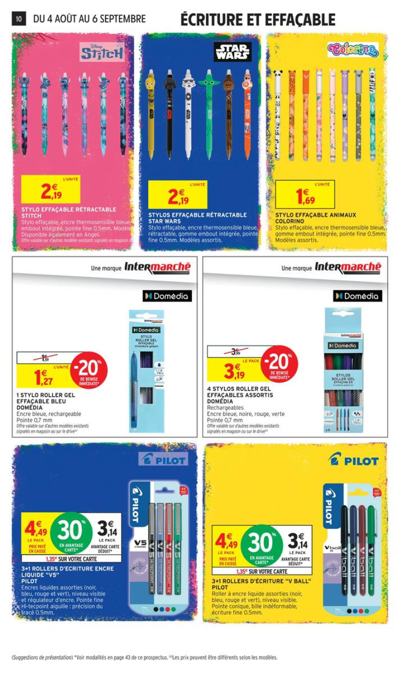 Intermarché Super catalogue du 04/08 au 07/09/2026 – page 10