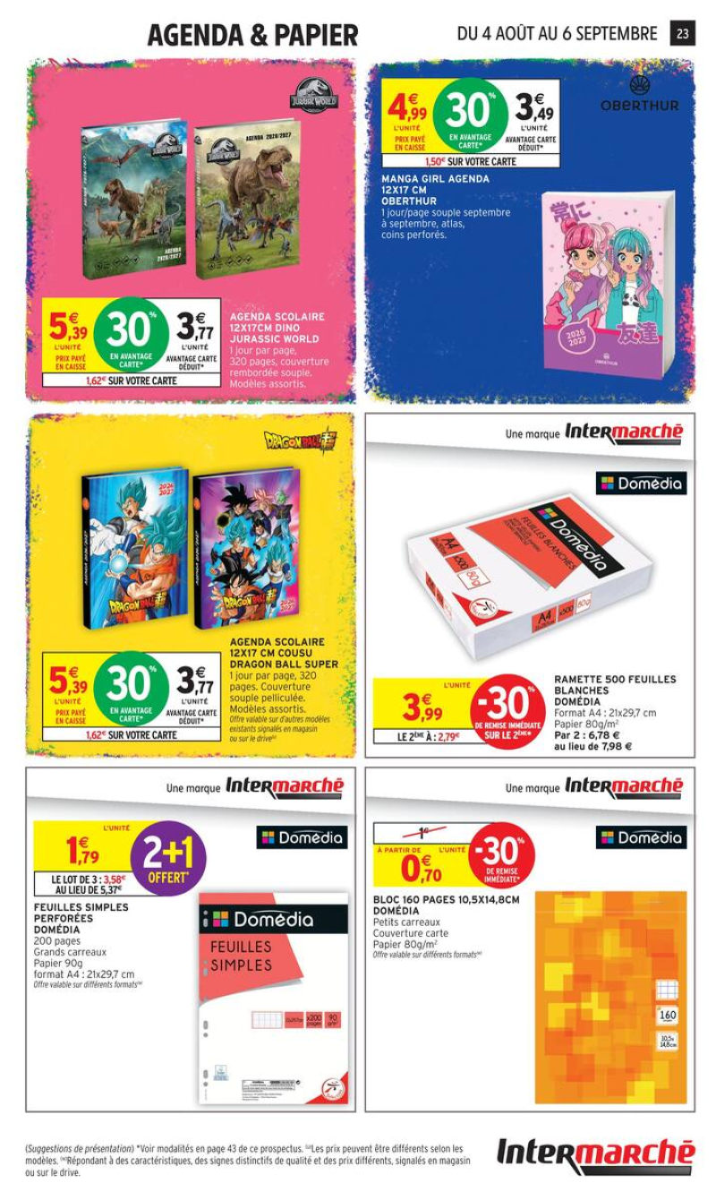 Intermarché Super catalogue du 04/08 au 07/09/2026 – page 23