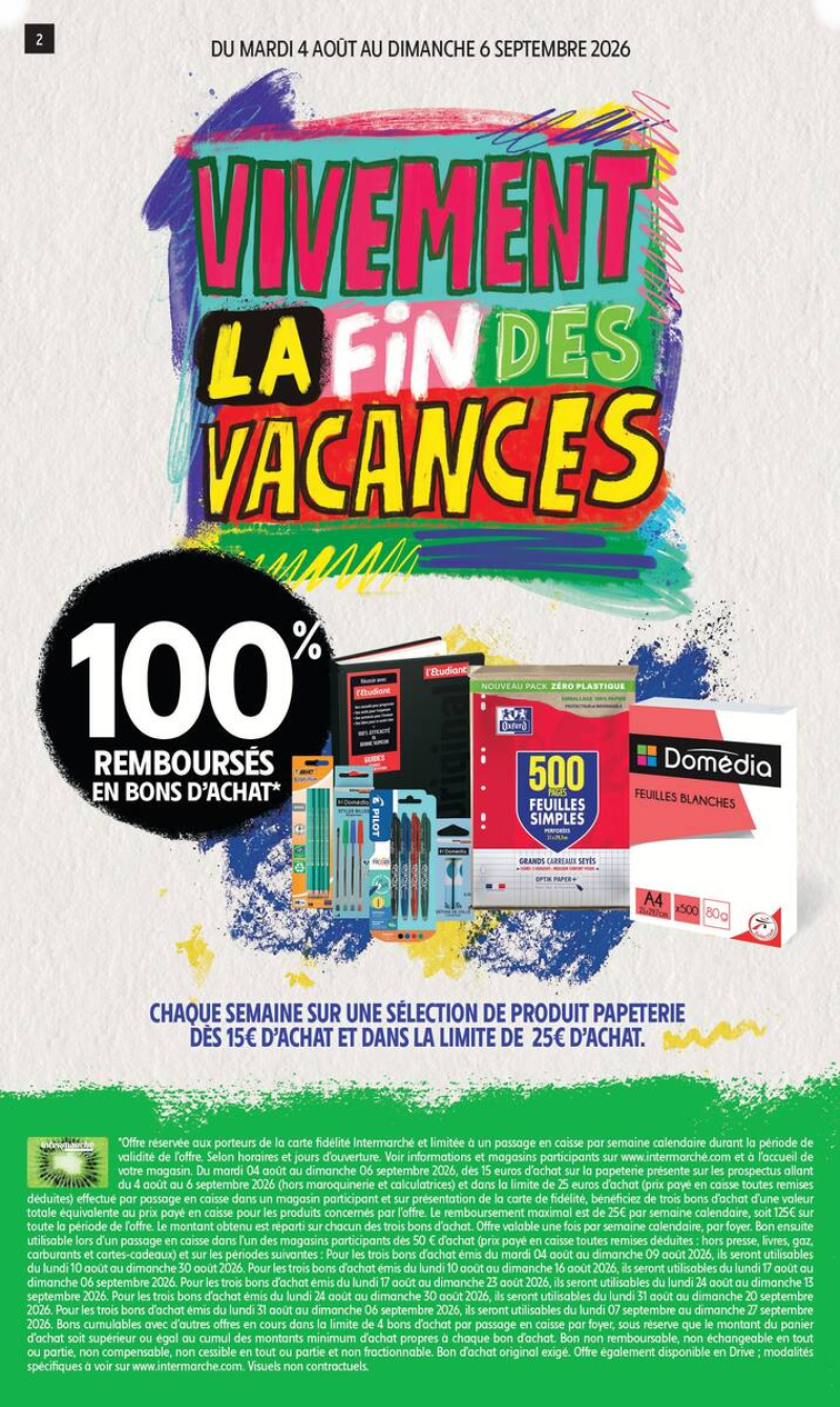 Intermarché Super catalogue du 04/08 au 07/09/2026 – page 2