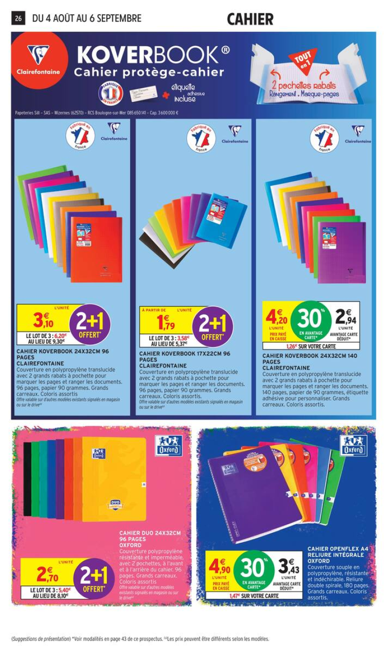 Intermarché Super catalogue du 04/08 au 07/09/2026 – page 26