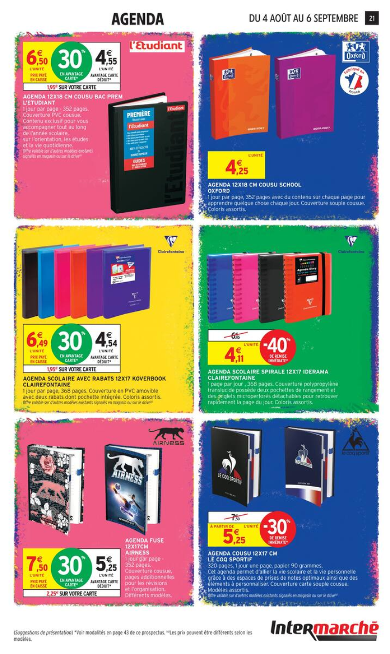Intermarché Super catalogue du 04/08 au 07/09/2026 – page 21