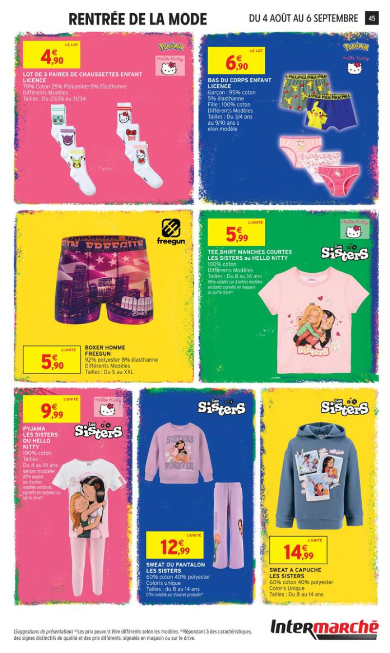 Intermarché Super catalogue du 04/08 au 07/09/2026 – page 45