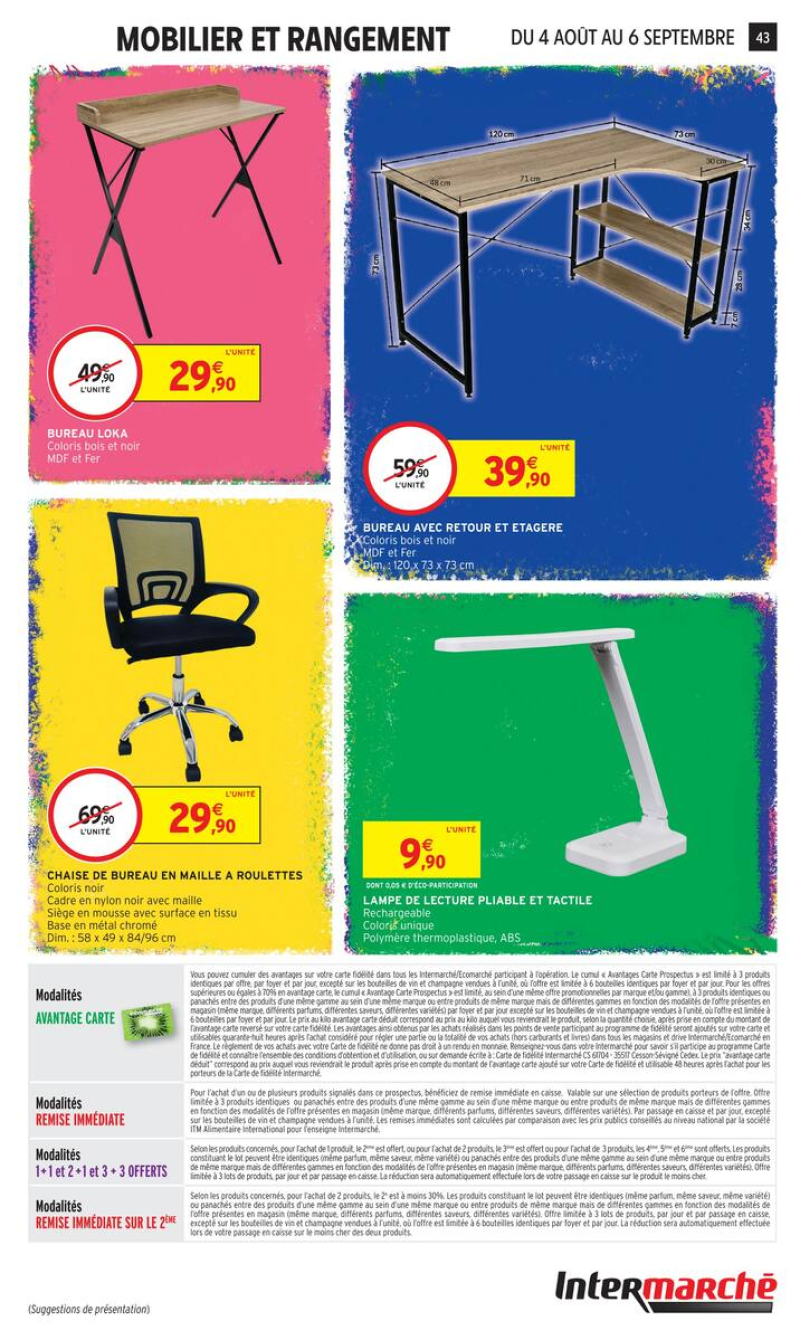 Intermarché Super catalogue du 04/08 au 07/09/2026 – page 43