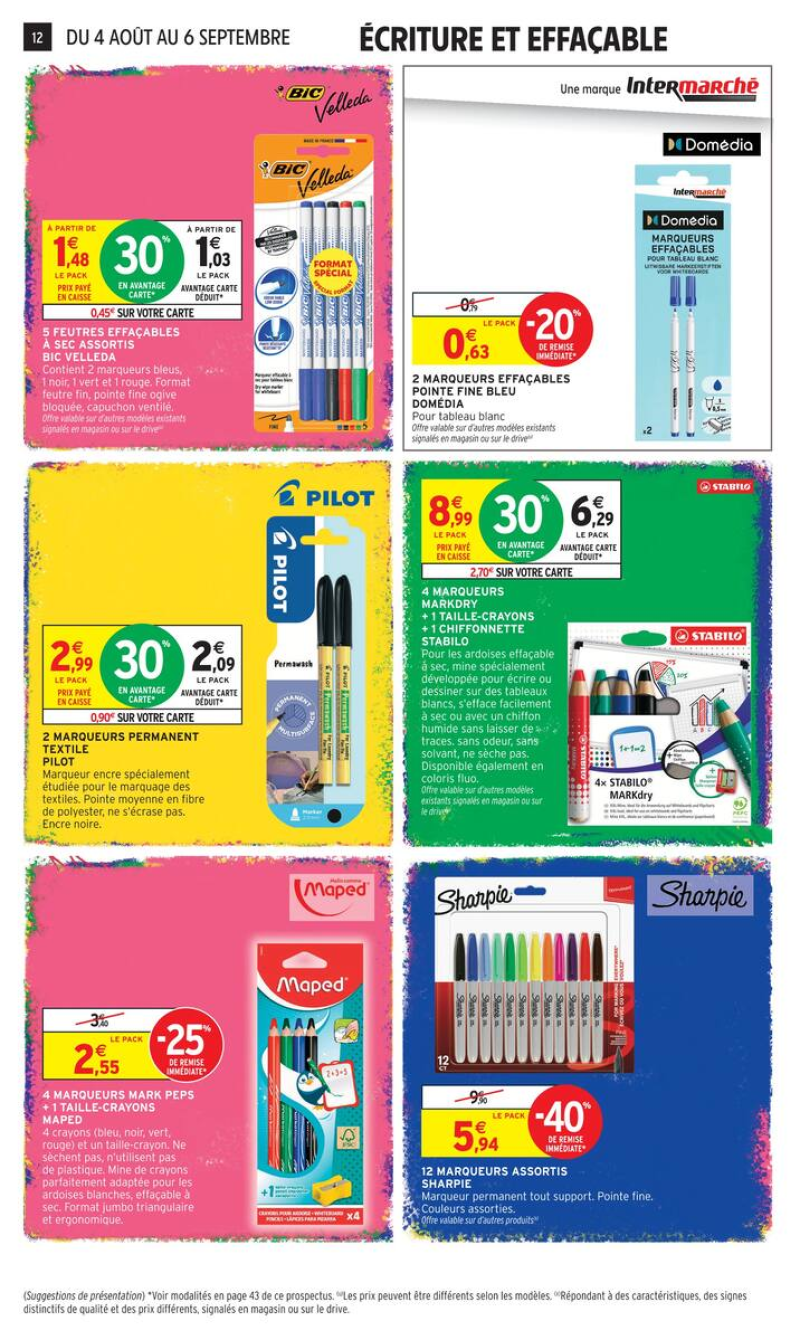 Intermarché Super catalogue du 04/08 au 07/09/2026 – page 12